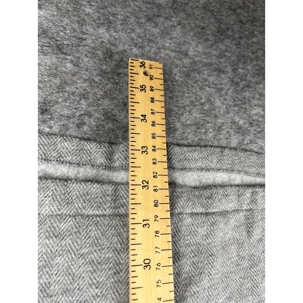 Polo Ralph Lauren Mens Grey Herringbone Quarter Zip Pullover Sweater XL - Picture 7 of 7